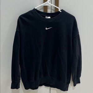 Nike Men's Black Crewneck Sweater